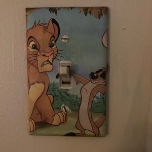 Lion king light switch